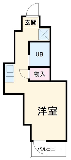 名古屋市中川区尾頭橋のマンションの間取り