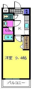 【和歌山市太田のアパートの間取り】