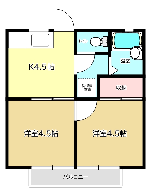 メゾンアトランタの間取り