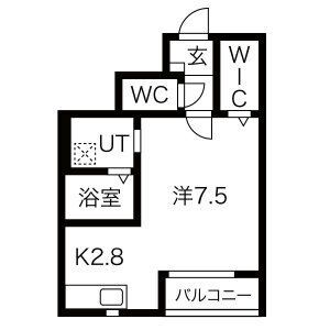 【ラフィナス蓬莱の間取り】