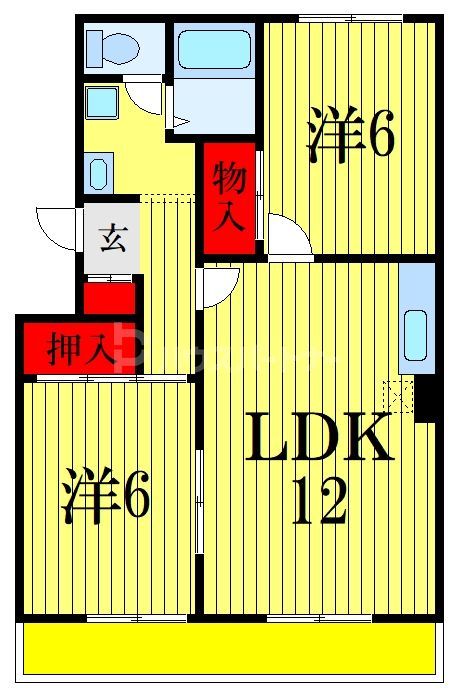 齋藤マンションの間取り