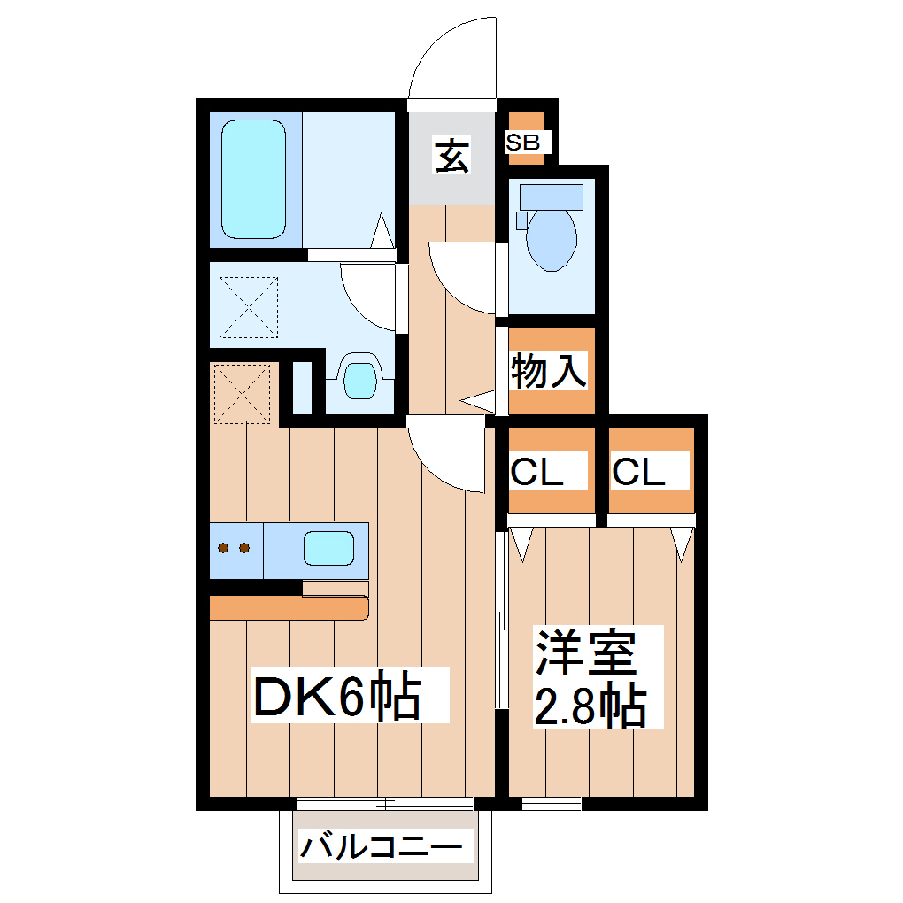 pineNの間取り