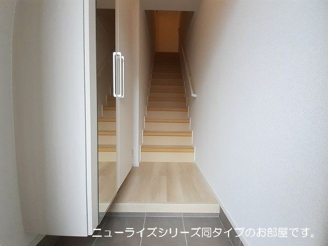 【加古川市加古川町友沢のアパートの玄関】