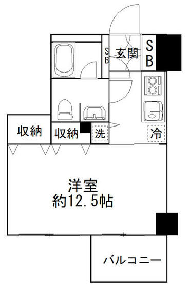 アクシア池袋の間取り