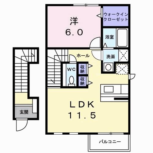 セントラルコートの間取り