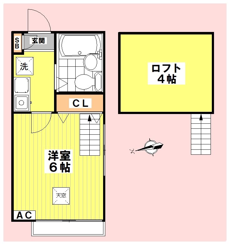 アネックス草加6期の間取り