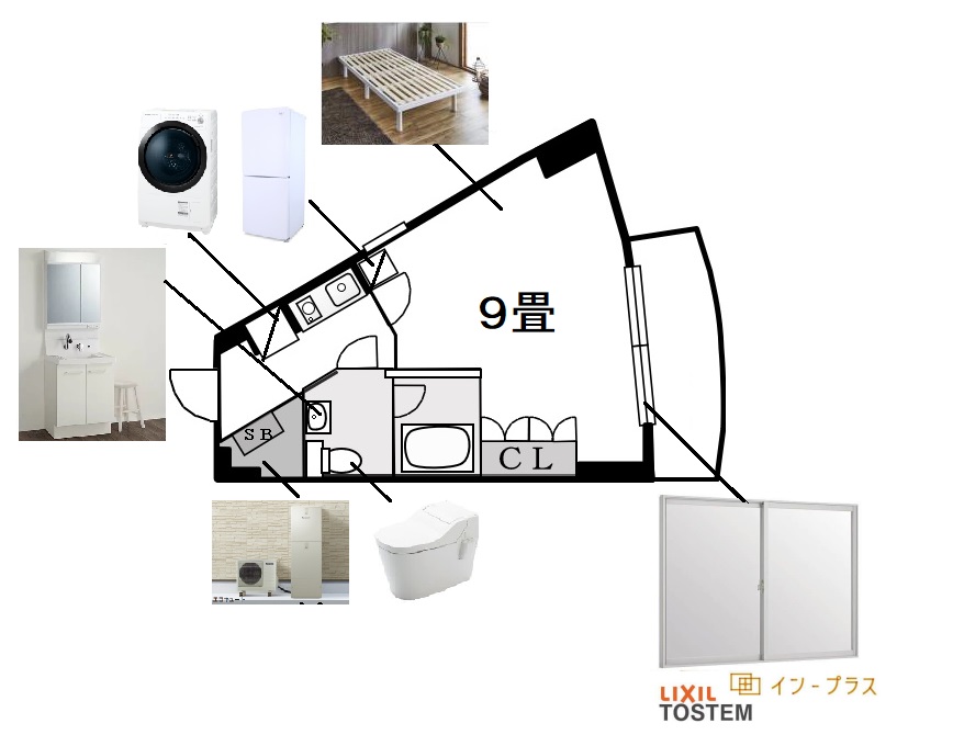 サンシープラザの間取り