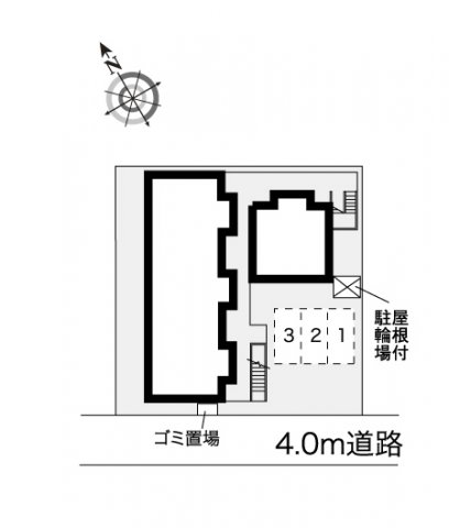 【レオパレス千亀利のエントランス】