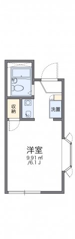 レオパレス千亀利の間取り