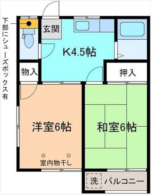 コモドセコンドの間取り