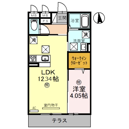 ウエストポートの間取り