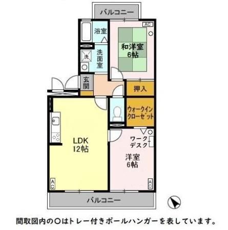 グリーンハイツ本八幡　壱番館の間取り