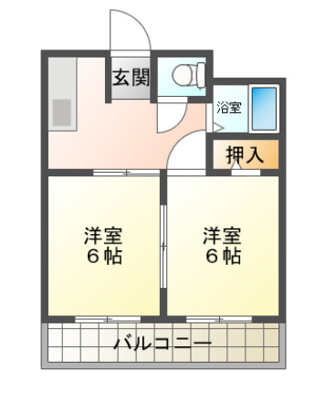 メゾングリンパークの間取り