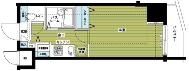 トーシンフェニックス新横濱イクシールの間取り