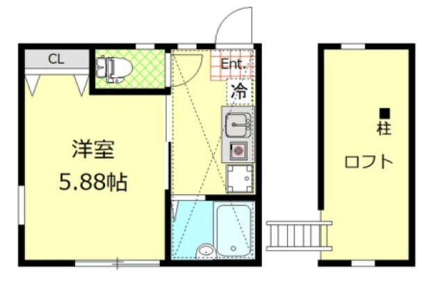 ラルーチェ武蔵小杉の間取り