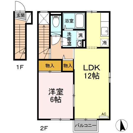 フォレストヒルズの間取り