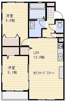 西大宮ガーデンヒルズIIの間取り