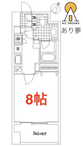 グリフォーネ横浜・中央の間取り