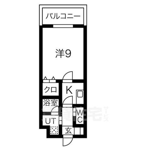 堺市堺区熊野町西のマンションの間取り