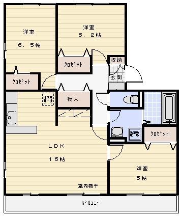 シュロス作右衛門の間取り