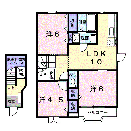 ブルグ中林の間取り