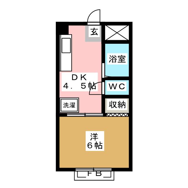 清山荘の間取り