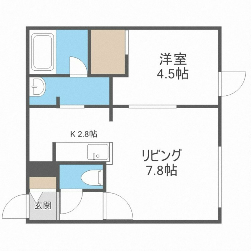 ユーフォリアートの間取り