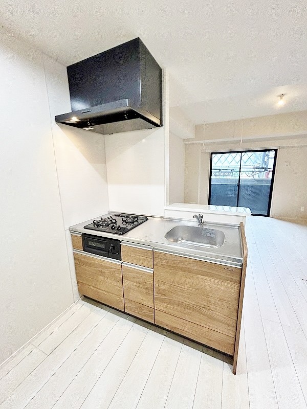 キッチン　★システムキッチングリル付き/2口コンロ★