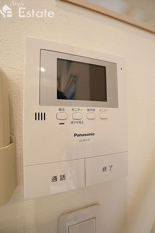 セキュリティ　モニター付きインターホン