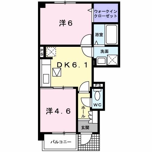 フィオーレ・Iの間取り