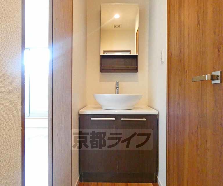 洗面設備　洗面所です。