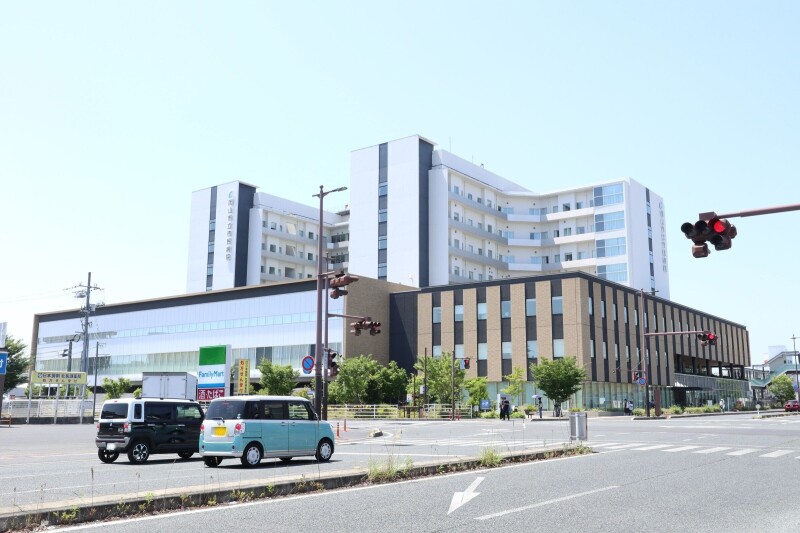 病院　地方独立行政法人岡山市立総合医療センター岡山市立市民病院（病院）まで786m