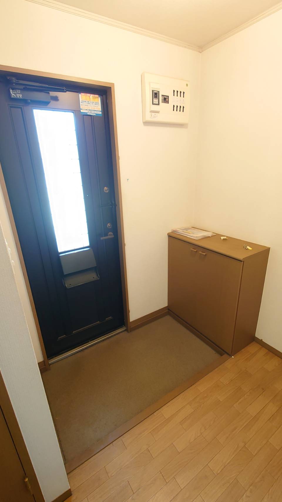 玄関　駐輪場
