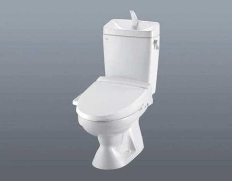 トイレ　温水洗浄便座＆ペーパーホルダーは2連タイプを設置予定