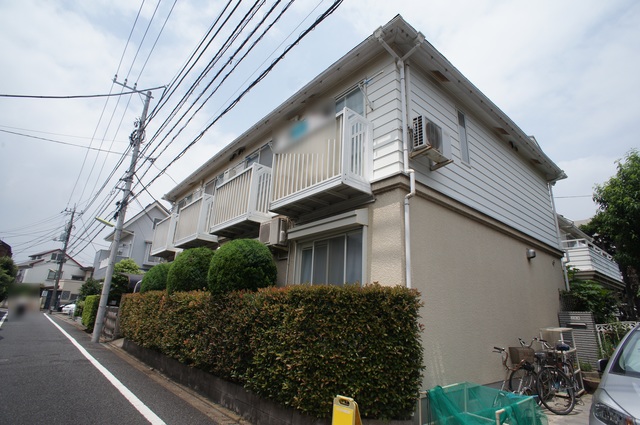 建物外観　２４時間管理でご入居中も安心してお過ごしいただけます☆