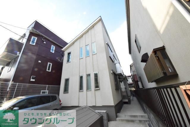 建物外観　ペット飼育可(敷金増額あり)、経済的な都市ガスです