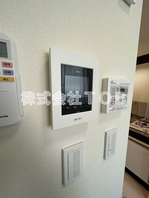 セキュリティ　カラーモニターホン※同物件別号室参考写真※
