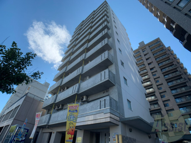 建物外観　札幌市中央区南１条東「セントポーリアグランデュール」