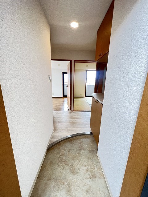 玄関　落ち着いた玄関です