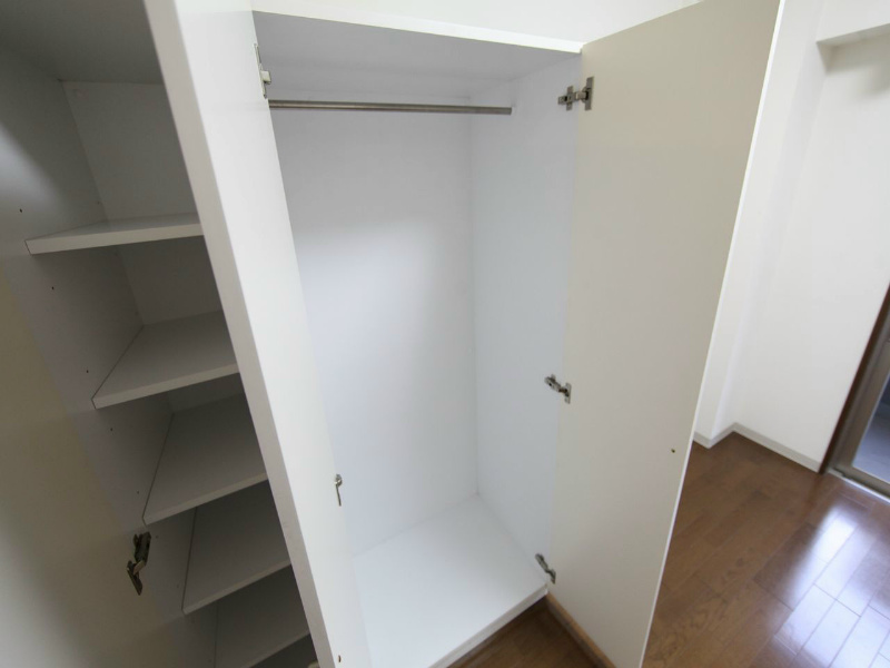 収納　クローゼット　収納充実しています