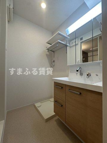 洗面設備　同仕様　同施工会社　洗面所