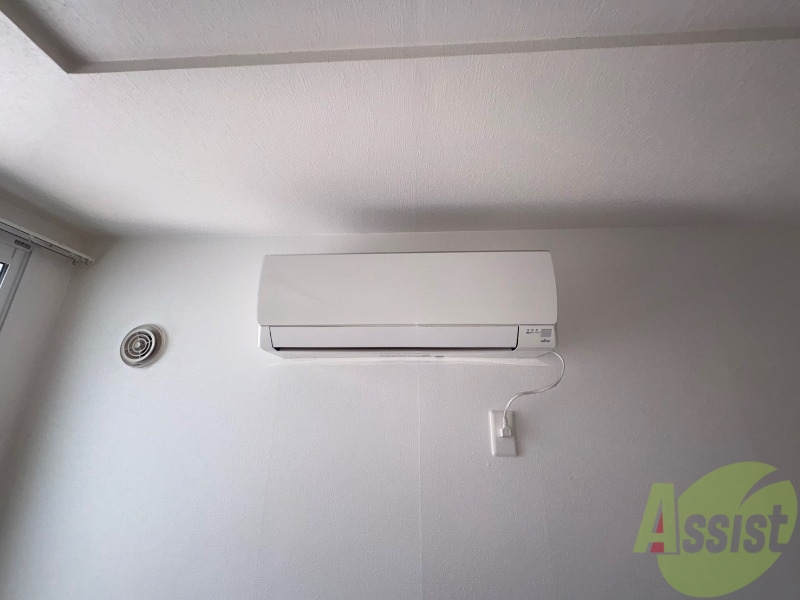 その他設備　エアコンがありますので夏でも快適に過ごせます！