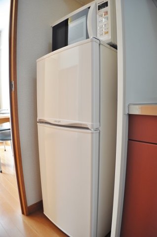 その他　電子レンジ、冷蔵庫付き（部屋によりメーカーは異なります）