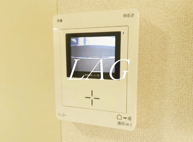 セキュリティ　モニター付きインターフォンです。