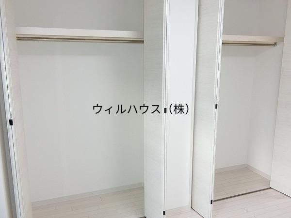 収納　クローゼット！