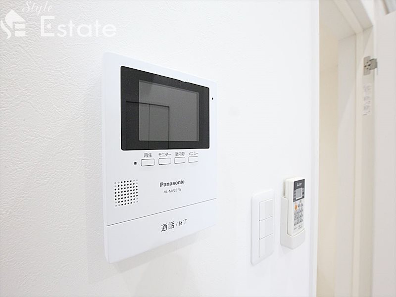 セキュリティ　モニター付きインターホン