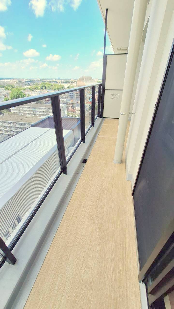 バルコニー　※同タイプ別部屋の参考写真となります。
