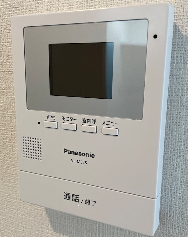 セキュリティ　☆モニター付きインターホン☆