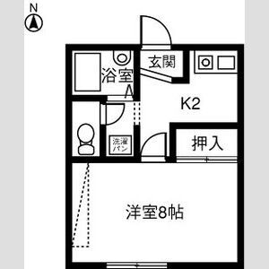 EAST COURT 両郷Bの間取り写真