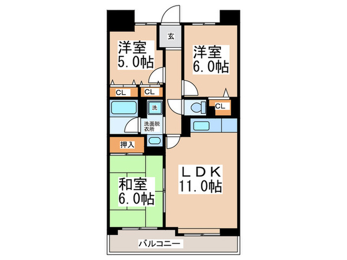 SOUTH LAKE 238の間取り写真